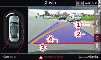 Wyświetlacz: namierzanie wolnego miejsca parkingowego